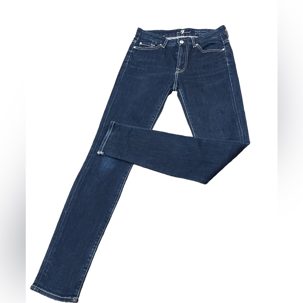 7 for all mankind high waist guenevere jeans size 27!
